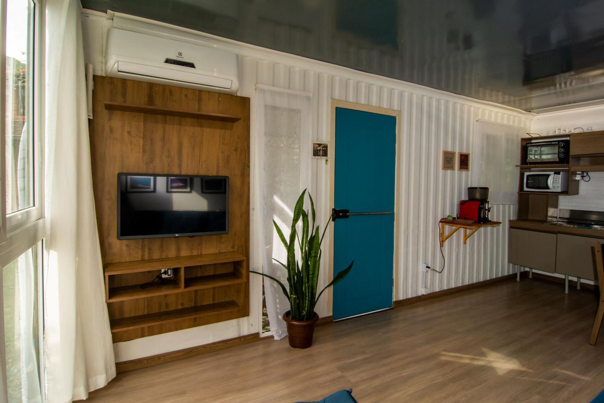 Casa Container Mágica no Campeche, 15 minutos da praia Florianópolis Esterno foto